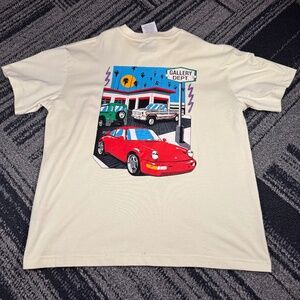 Gallery Dept Drive Thru Tee In Cream Men’s Size Large